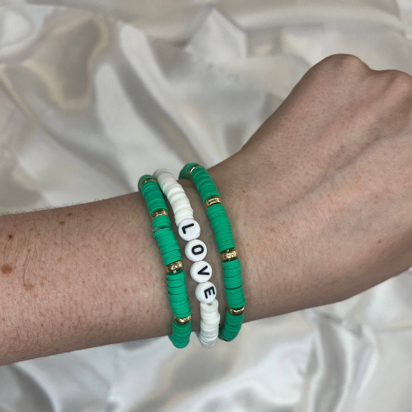 Bracelet bohème Vert