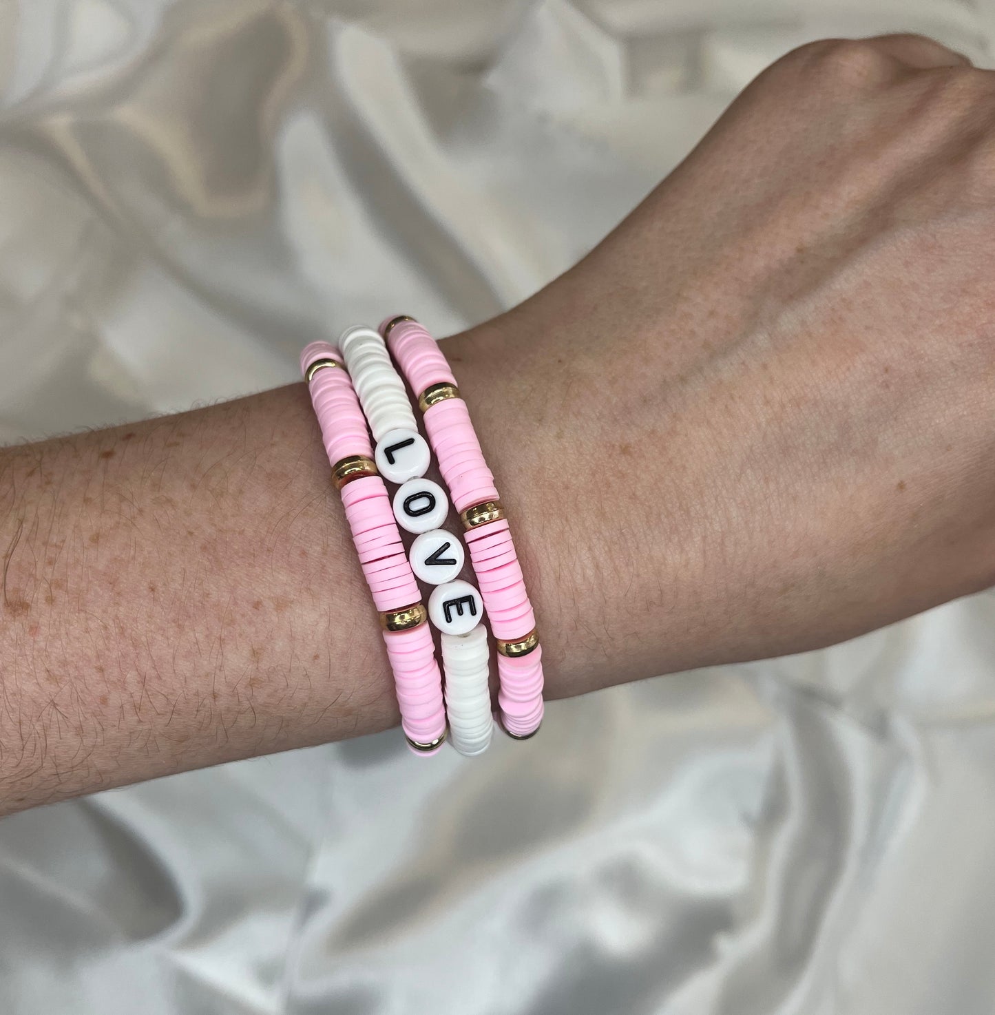 Bracelet bohème Rose